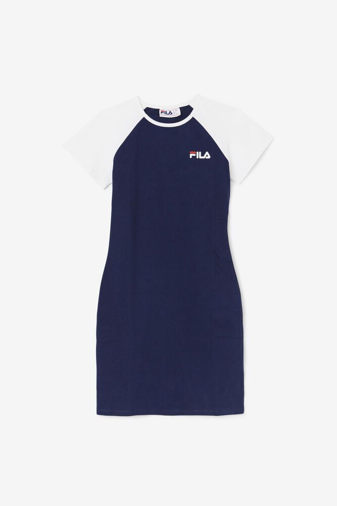 Fila Dress Kyra Womens Navy - India RKU-794036